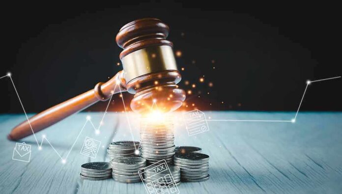 2094447643 featured image Gavelcoins and tax icons on a tab