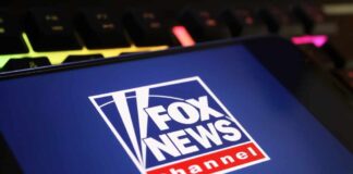 Fox News Channel logo on a smartphone screen