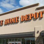 The Home Depot storefront with logo
