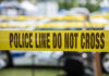 Do not cross police tape