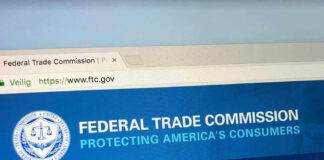 Federal Trade Commission website homepage screenshot.