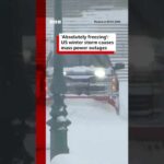 'Absolutely freezing' winter storm causes mass power outages