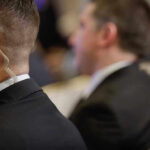 Jill Biden’s GUARD Shoots Himself — WHY? Security personnel with earpiece in a suit.