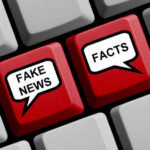 FAKE Iran Photo Sparks Media Firestorm Keyboard keys labeled Fake News and Facts.