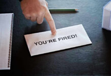 Cabinet Bloodbath Brewing — Three Secretaries Targeted Envelope with YOURE FIRED and pointing finger.