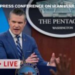 Watch Live: Hegseth and Caine Hold Press Briefing on Iran