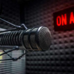 King Charles Death BLUNDER – Nation Stunned! Radio microphone in studio with On Air sign.