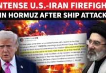 'LIVE FIRING' In Hormuz As US-Iran Go All-Out, Break Month