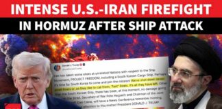 'LIVE FIRING' In Hormuz As US-Iran Go All-Out, Break Month