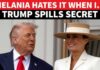 Melania BEGS Trump: Stop This NOW