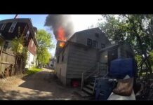 Heroic Catch: Officer Saves Baby from Flames BODY CAM VIDEO: Officer catches baby dropped from window of burning home in Kalamazoo