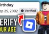 How To Verify Age On Roblox - Step By Step