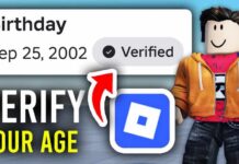 How To Verify Age On Roblox - Step By Step