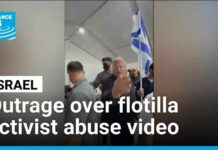 Israeli minister Ben-Gvir's video of Gaza flotilla activists sparks outcry • FRANCE 24 English
