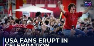 USA Fans Go Wild After 4-1 Win Over Paraguay | FIFA World Cup 2026 Celebrations