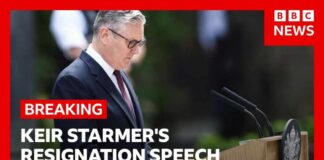 UK Prime Minister Keir Starmer's resignation speech in full | BBC News