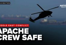 U.S. helicopter CRASHES near Strait of Hormuz