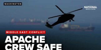 U.S. helicopter CRASHES near Strait of Hormuz