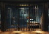 The Early Release Scheme That’s Destroying Starmer’s Government Empty prison cell with metal bars and bed.