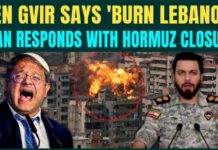Ben Gvir Says “All Lebanon Must Burn” After 4 IDF Troops Killed | Israel Told To Go ‘Berserk’ To Win