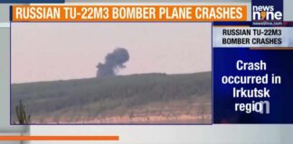 Russian Tu-22M3 Strategic Bomber Crashes in Siberia, All 4 Crew Eject Safely