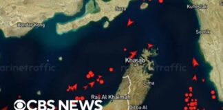 Iran strikes vessel in Strait of Hormuz amid fee debate