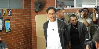 Colombian presidential candidate Cepeda votes in election that pits outgoing leader’s ally against p