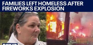 Families left without a home after Whidbey Island fireworks explosion | FOX 13 Seattle