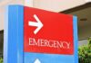 A Safe Haven Became A Death Trap Emergency sign with an arrow pointing right