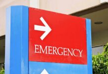 A Safe Haven Became A Death Trap Emergency sign with an arrow pointing right