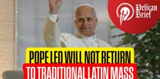 BREAKING: Pope Leo Will NOT Restore the Latin Mass