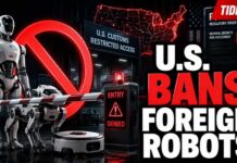 The U.S. Just Banned New Foreign-Made Robots #TidbitZ