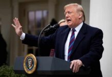 Marine One Near-Miss: Warnings Ignored person speaking at a podium outdoors