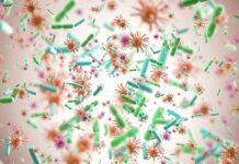 Feds Build Massive DNA Vault — No Age Limit Colorful microscopic bacteria and viruses floating in space