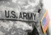 Fort Hood Killer to Face Army Firing Squad military uniform with embroidered name tape and flag patch